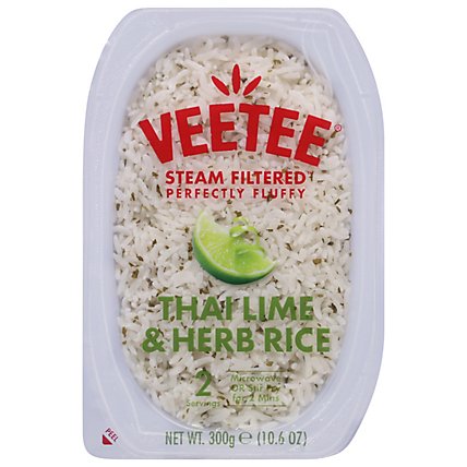 VeeTee Rice Thai Lime & Herb - 10.6 Oz - Image 1