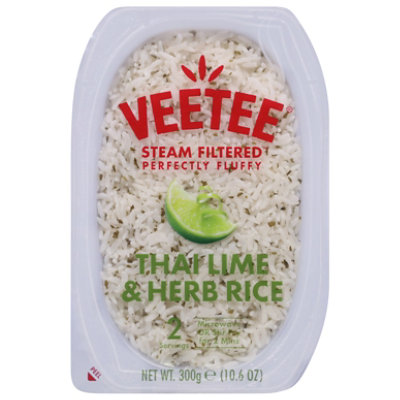 VeeTee Rice Thai Lime & Herb - 10.6 Oz - Image 1