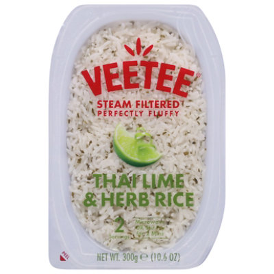 VeeTee Rice Thai Lime & Herb - 10.6 Oz
