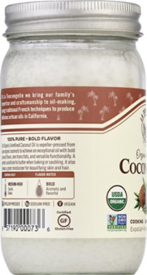 La Tourangelle Organic Coconut Oil Virgin - 14 Fl. Oz. - Image 2