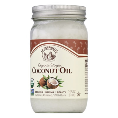 La Tourangelle Organic Coconut Oil Virgin - 14 Fl. Oz. - Image 3