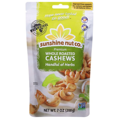 Sunshine Nut Company Cashews Roasted with a Handful of Herbs - 7 Oz - Image 3