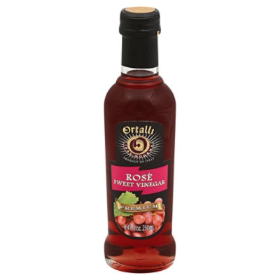 Ortalli Vinegar Sweet Premium Rose - 8.45 Fl. Oz. - Image 1