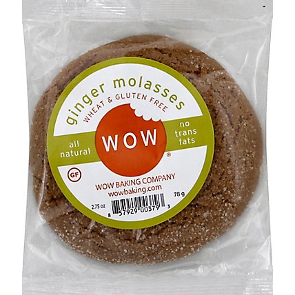 Wow Cookie Ginger Molasses Gluten Free - Each - Image 2