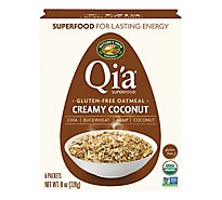 Nature's Path Organic Qia Superfood Creamy Coconut Gluten Free Oatmeal - 8 Oz