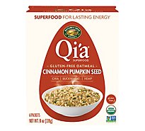 Nature's Path Organic Qia Superfood Cinnamon Pumpkin Seed Gluten Free Oatmeal - 8 Oz
