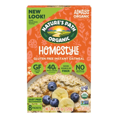 Nature's Path Organic Gluten Free Homestyle Oatmeal - 11.3 Oz - Image 3