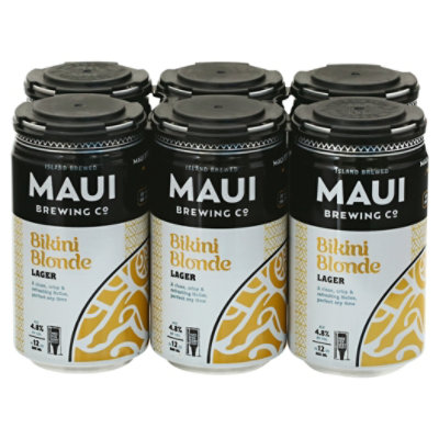 Maui Bikini Blonde Lager In Cans - 6-12 Fl. Oz. - Image 3