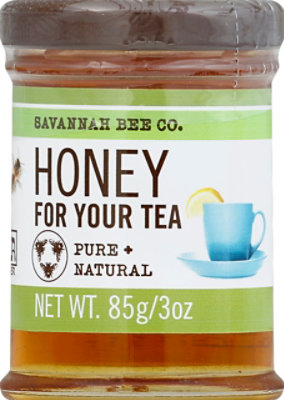 Savannah Bee Tea Honey - 3 Oz - Image 2
