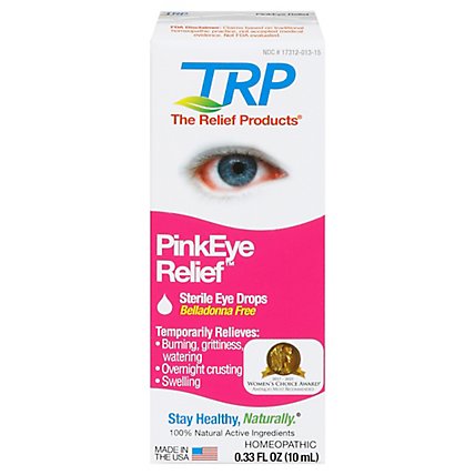 Pink Eye Relief Drops - .33 Fl. Oz. - Image 2