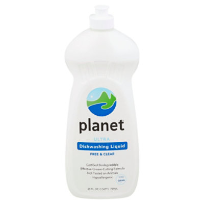 Planet Dishwashing Liquid Ultra Free & Clear - 25 Fl. Oz. - Image 3