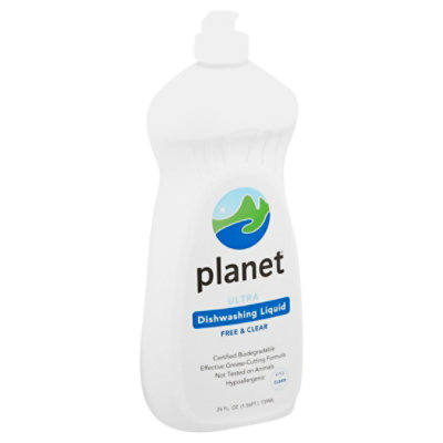 Planet Dishwashing Liquid Ultra Free & Clear - 25 Fl. Oz. - Image 1