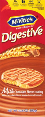 McVities Digestive Biscuits Wheat Milk Chocolate - 10.5 Oz - Image 2