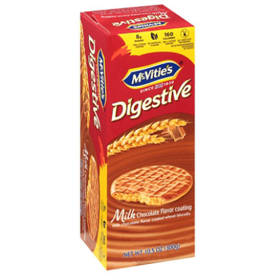 McVities Digestive Biscuits Wheat Milk Chocolate - 10.5 Oz