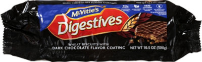 McVities Digestive Biscuits Wheat Dark Chocolate - 10.5 Oz - Image 2