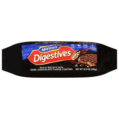 McVities Digestive Biscuits Wheat Dark Chocolate 10.5 Oz shaws