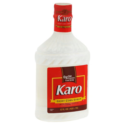 Karo Light Corn Syrup With Real Vanilla - 32 Fl. Oz.