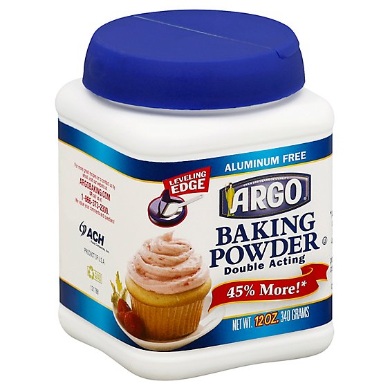 Argo Baking Powder Double Acting - 12 Oz