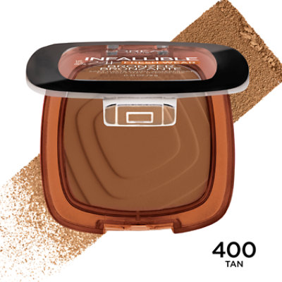 L'Oreal Paris Infallible Up to 24H Fresh Wear Soft Matte Bronzer Tan - 0.31 Oz - Image 1