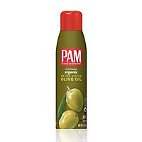 PAM Organic Extra Virgin Olive Oil Non GMO Cooking Spray - 5 Oz - Image 2