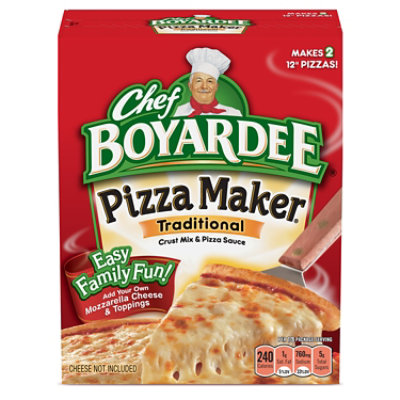 Chef Boyardee Traditoinal Cheese Pizza Maker Kit - 31.85 Oz - Image 1