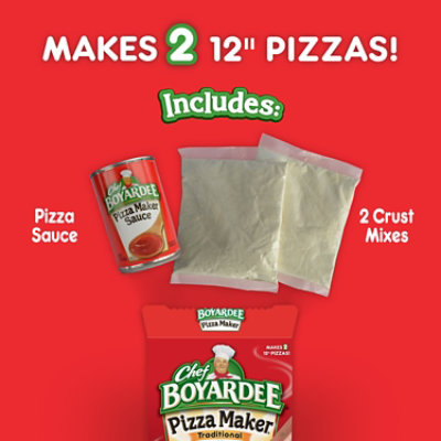 Chef Boyardee Traditoinal Cheese Pizza Maker Kit - 31.85 Oz - Image 3