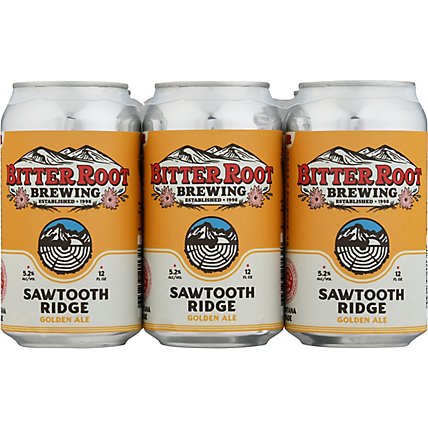 Bitter Root Sawtooth Ale In Cans - 6-12 Fl. Oz. - Image 2