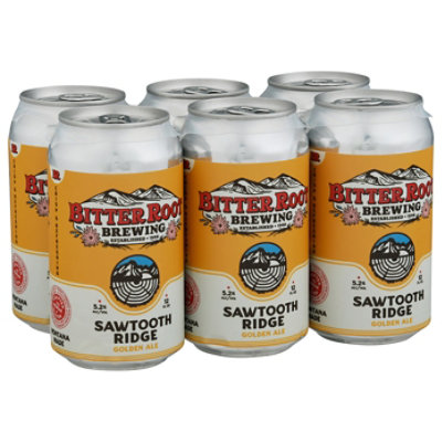 Bitter Root Sawtooth Ale In Cans 612 Fl. Oz. Safeway