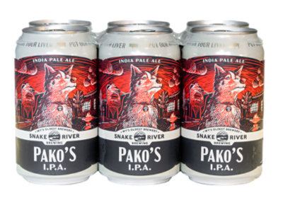 Snake River India Pale Ale Cans - 6-12 Fl. Oz.