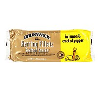 Brunswick Seafood Snacks Lemon Pepper - 3.53 Oz