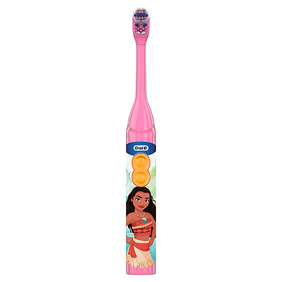 Oral-B Kids Toothbrush Battery Powered Kids 3+ Disney Princess Soft Bristles - Each