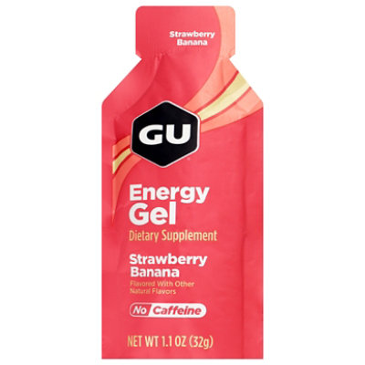 Gu Energy Gel Strwbrry Banana - 1.1 Oz - Image 1
