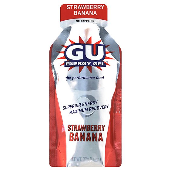Gu Energy Gel Strwbrry Banana - 1.1 Oz