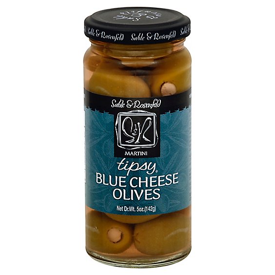 Sable & Rosenfeld Tipsy Olives Blue Cheese - 5 Oz