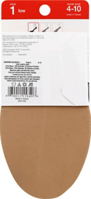 No nonsense Socks Liner Hidden Very Sheer Womens Size - Each - Image 4