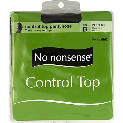 No Nonsense Hsry Ctrl Top Shrt Off Back - 1 Count - Image 2