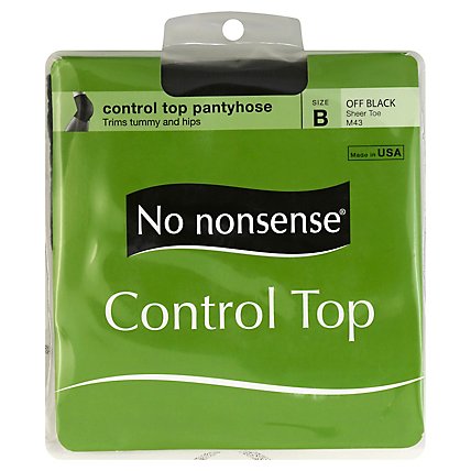 No Nonsense Hsry Ctrl Top Shrt Off Back - 1 Count - Image 1