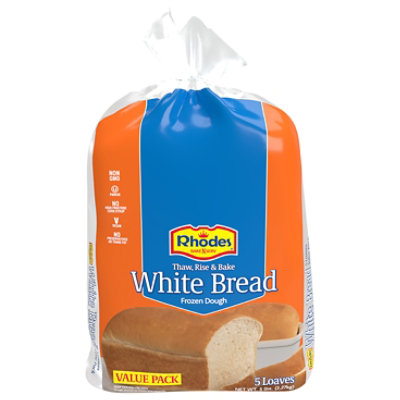 Rhodes White Bread Dough - 5-16 Oz