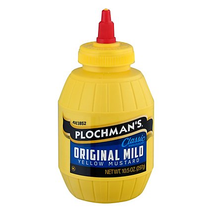 Plocmans Premium Mustard Mild Yellow - 10.5 Oz - Image 3