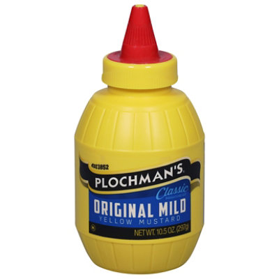 Plocmans Premium Mustard Mild Yellow - 10.5 Oz - Image 3