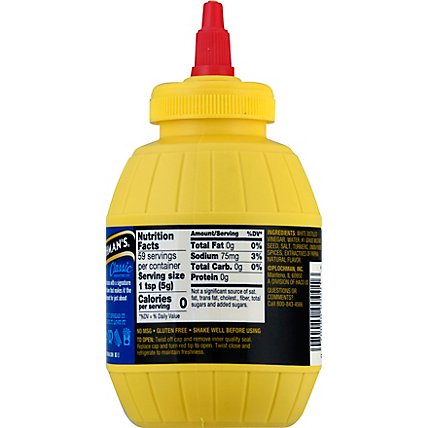 Plocmans Premium Mustard Mild Yellow - 10.5 Oz - Image 6