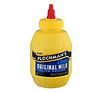 Plocmans Premium Mustard Mild Yellow - 10.5 Oz