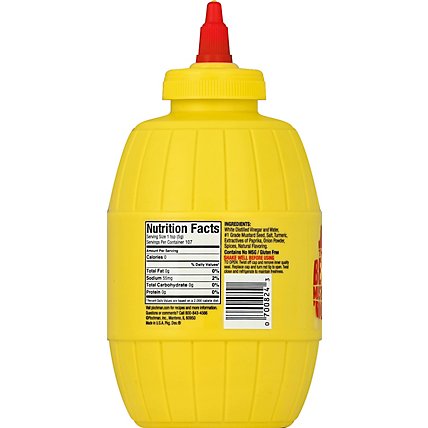 Plocmans Premium Mustard Mild Yellow - 19 Oz - Image 6