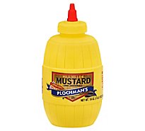 Plocmans Premium Mustard Mild Yellow - 19 Oz