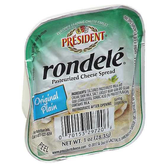 President Rondele Cream Cheese Original - Each