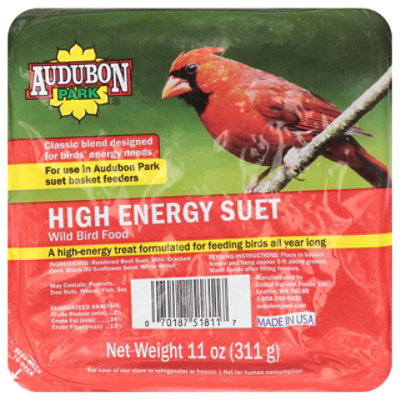 Audubon Park Wild Bird Food High Energy Suet - 11.75 Oz - Image 3