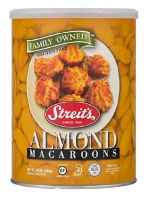 Streits Cookie Macaroon Almo - 10 Oz