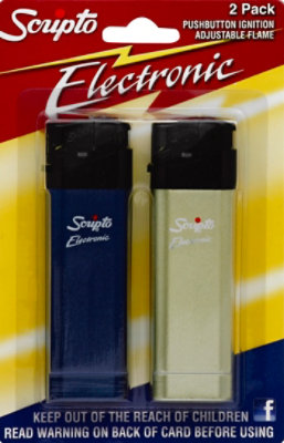 Scripto Lighters Electronic 2pk - 2 Count - Image 2