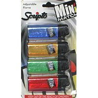 Scripto Mini Match - 4 Count