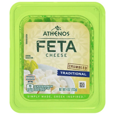 Athenos Cheese Feta Crumbled - 4 Oz - Image 2